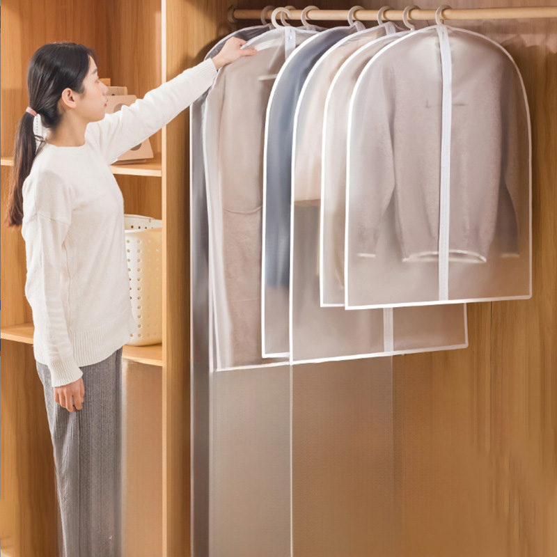 PE透明白色西服套  西裝防塵袋/西裝套袋/西裝保護套