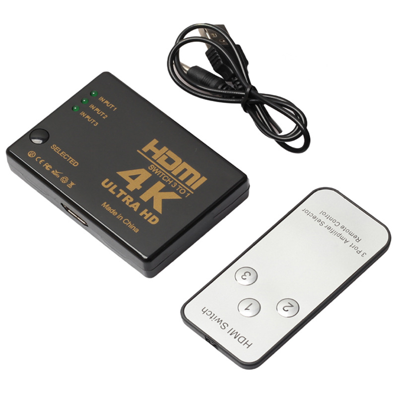 HDMI切換4K高清同屏器切換器