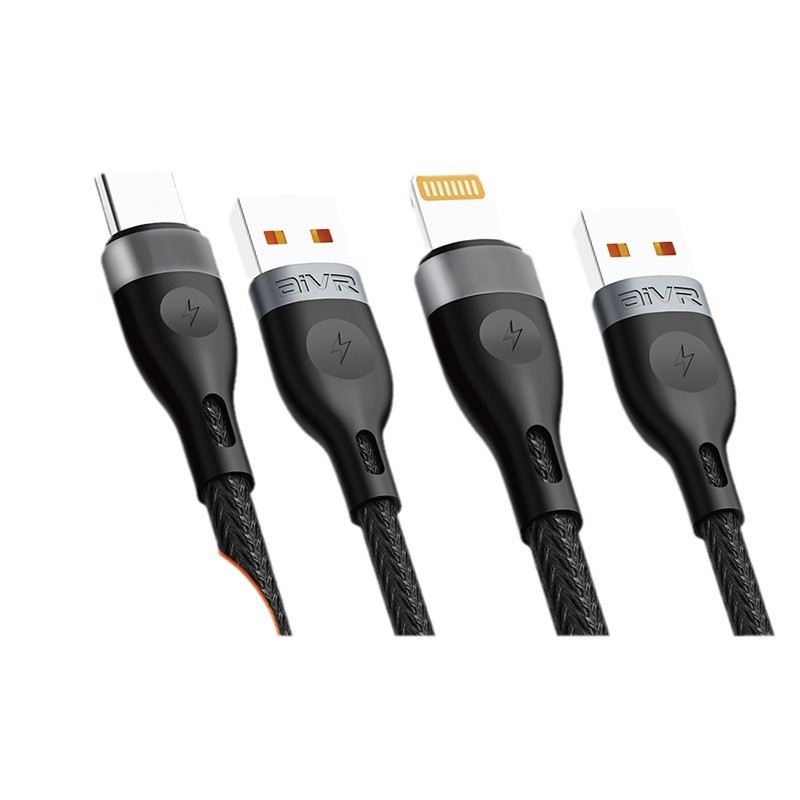 AIVR K375R USB+ios數據線20CM/300CM