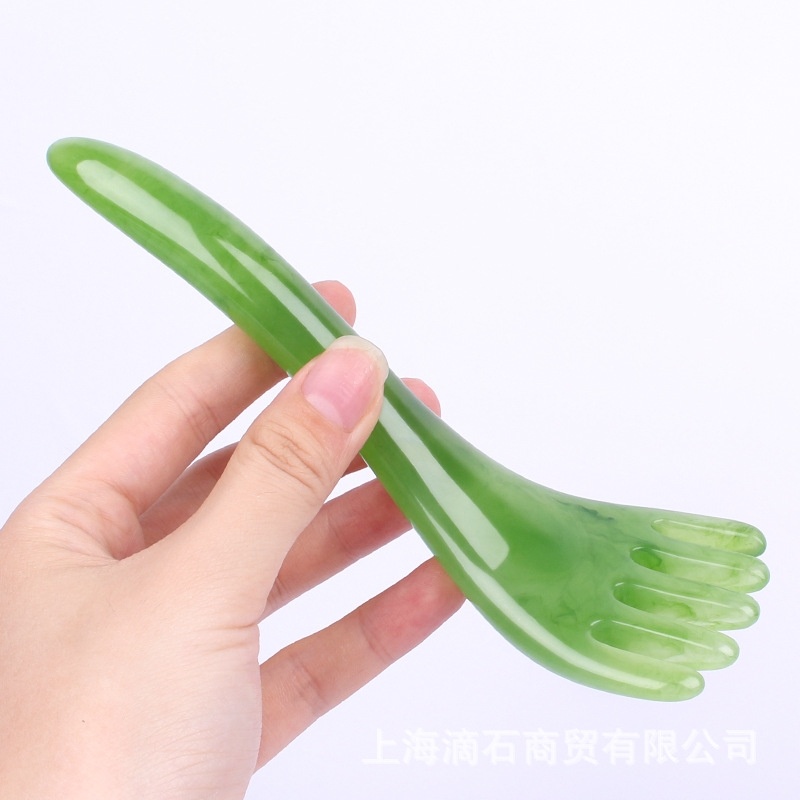 樹脂刮痧經絡梳