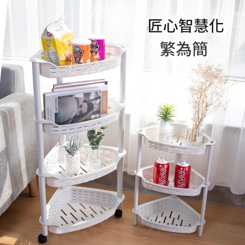 XY-角形竹韻收納層架四層  置物架