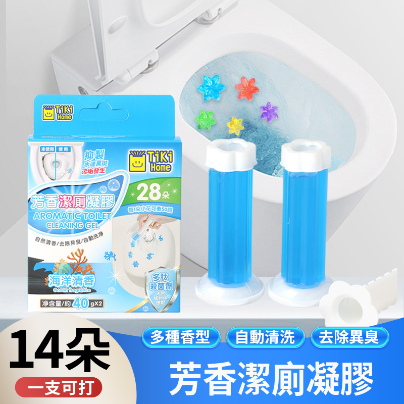 TM-馬桶小花潔廁凝膠2個裝