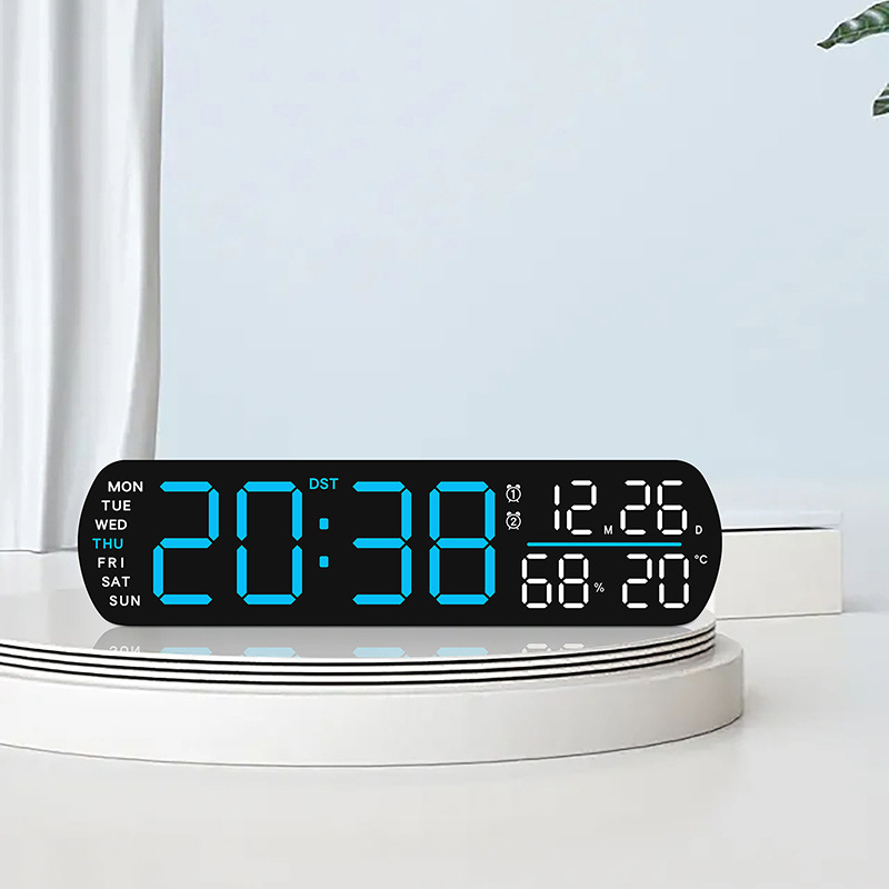 LED簡約桌面數字電子鐘5512 時鐘/鐘