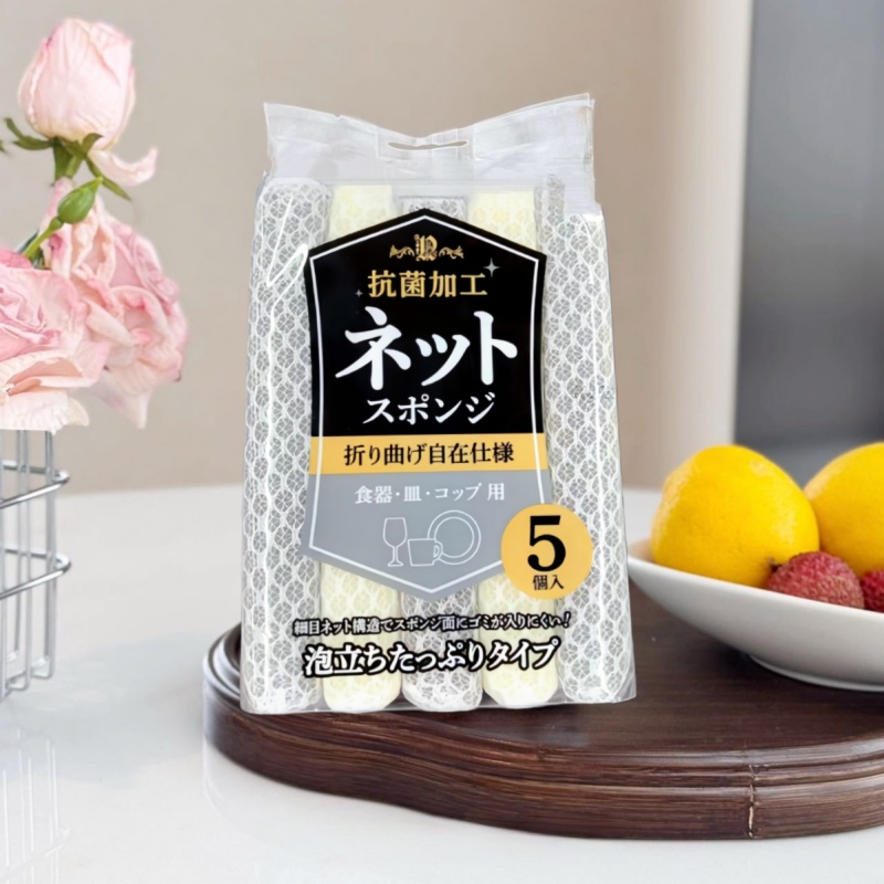 抗菌海綿清潔摖5個裝 海綿擦