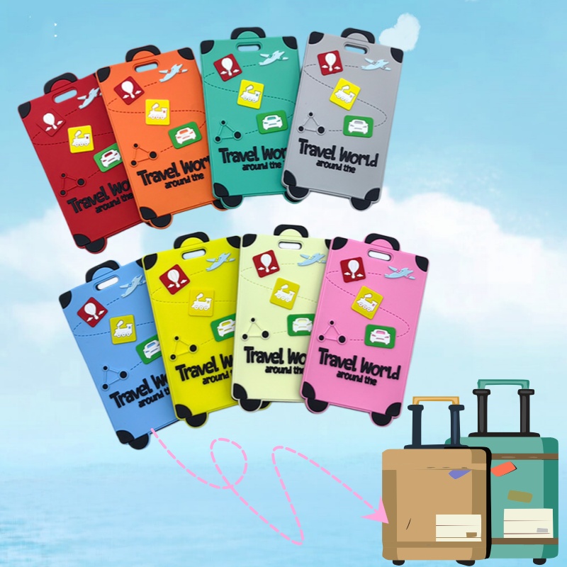 硅膠行李箱掛牌 行李牌/行李吊牌